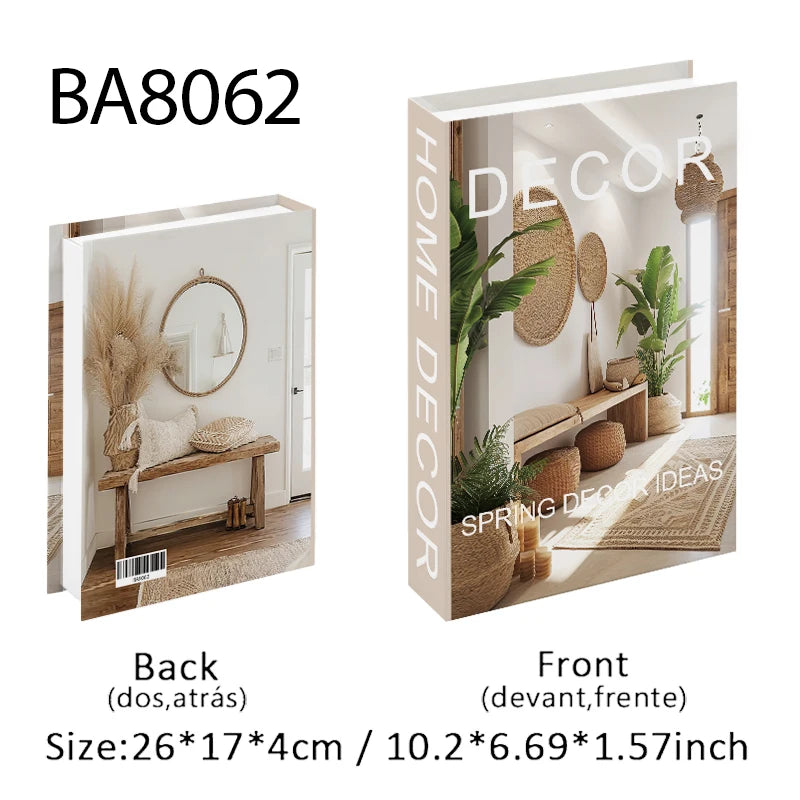Livre Milano – Livre Décoratif & Boîte de Rangement Design