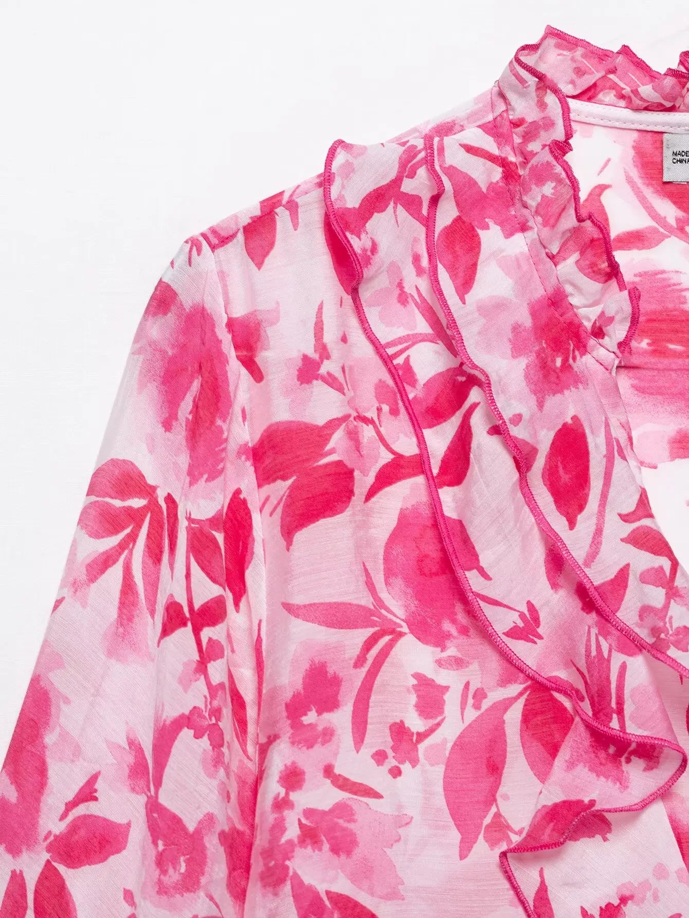 Blouse Élise – Jardin Fleuri