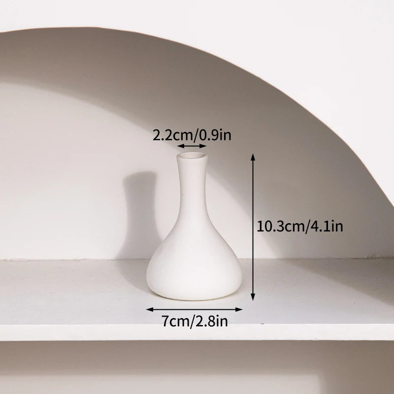 Vase Alba – Vase Décoratif en Céramique Minimaliste