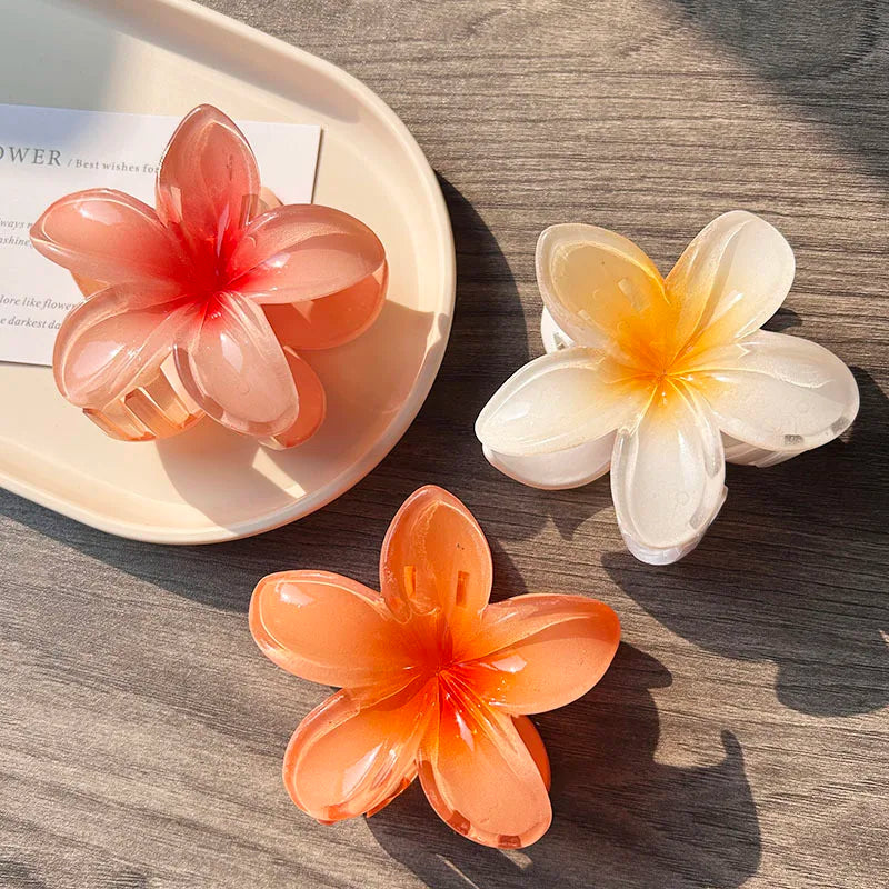 Pince Hibiscus – Coffret de 3 Pinces Fleuries