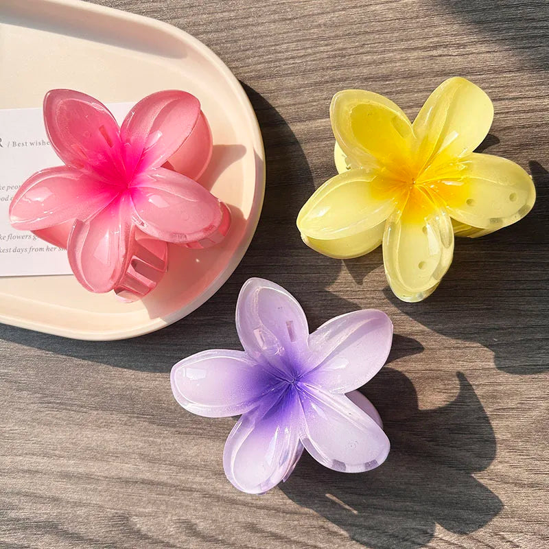 Pince Hibiscus – Coffret de 3 Pinces Fleuries