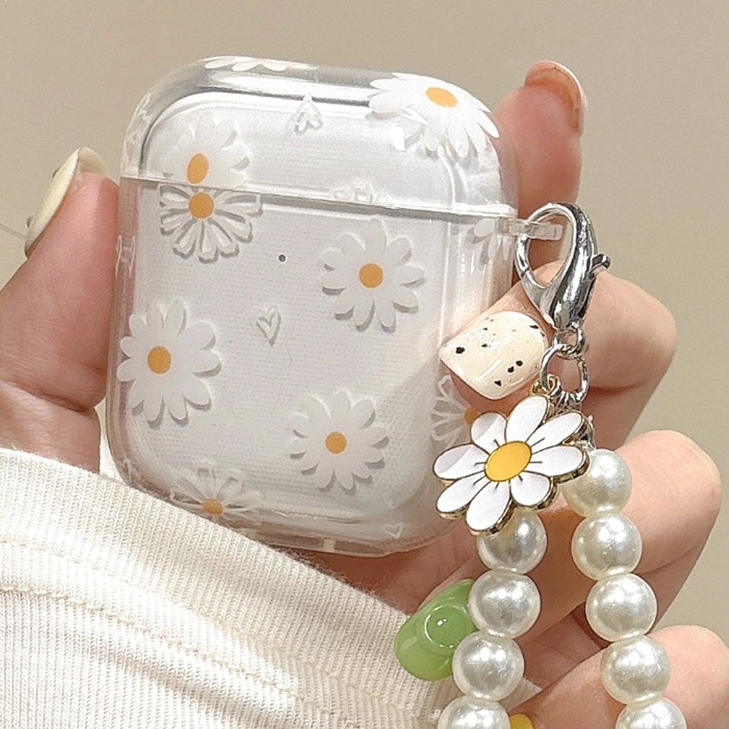 Coque Luna – Fleur Perlée