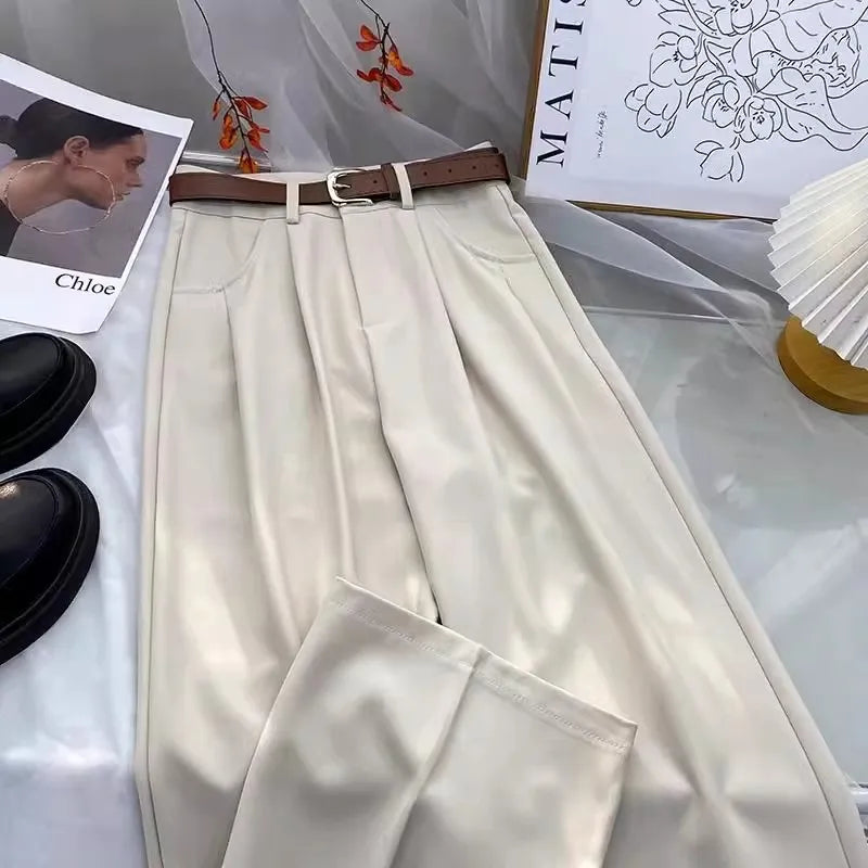 Pantalon Élina – Pantalon Tailleur Taille Haute