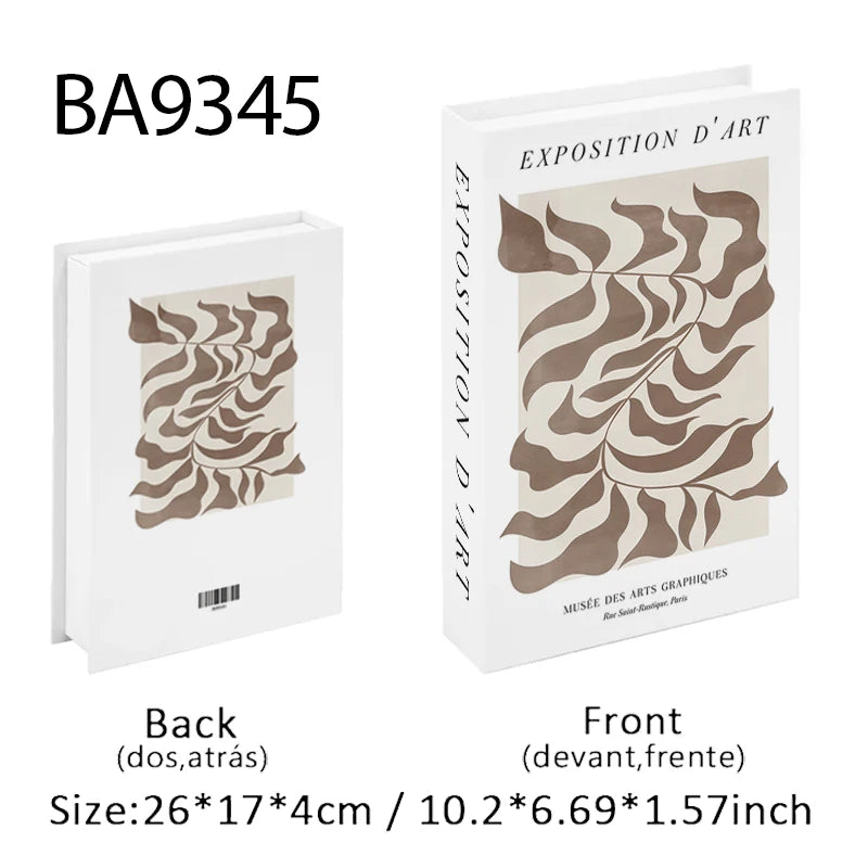 Livre Milano – Livre Décoratif & Boîte de Rangement Design