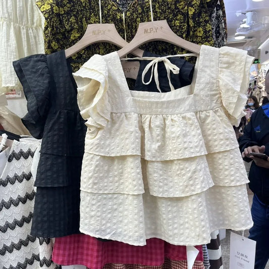 Elise Blouse – Romantic Ruffles
