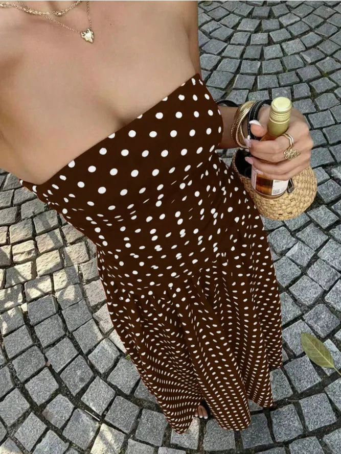Robe Léna – Pois Élégance