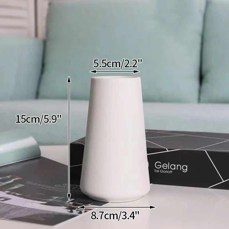 Vase Alba – Vase Décoratif en Céramique Minimaliste