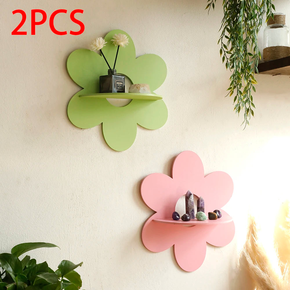 Étagère Soléa – Étagère Murale Bohème pour Cristaux & Décoration
