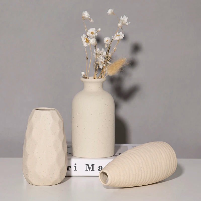 Vase Alba – Vase Décoratif en Céramique Minimaliste