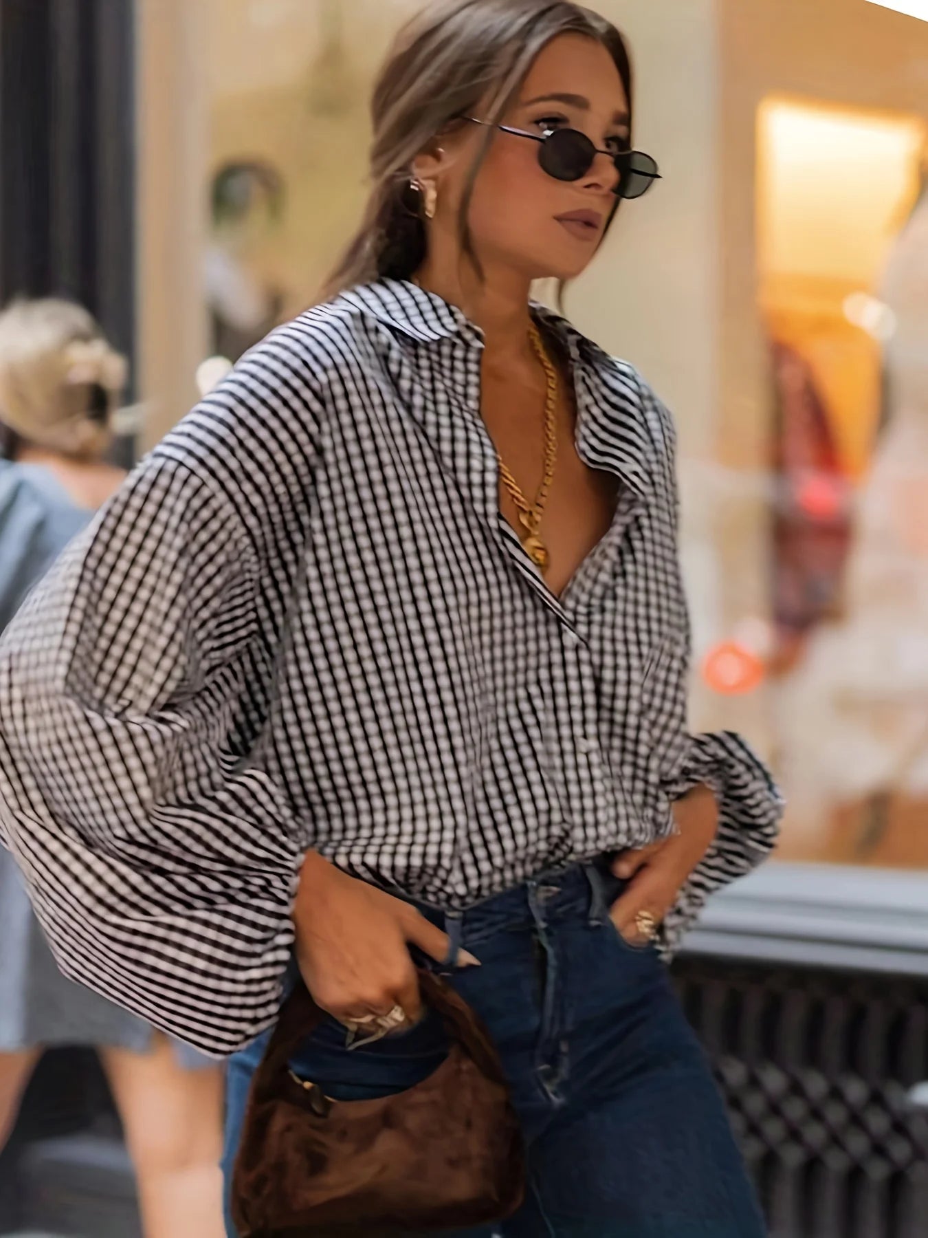 Blouse Élise Vichy Atelier pour femme