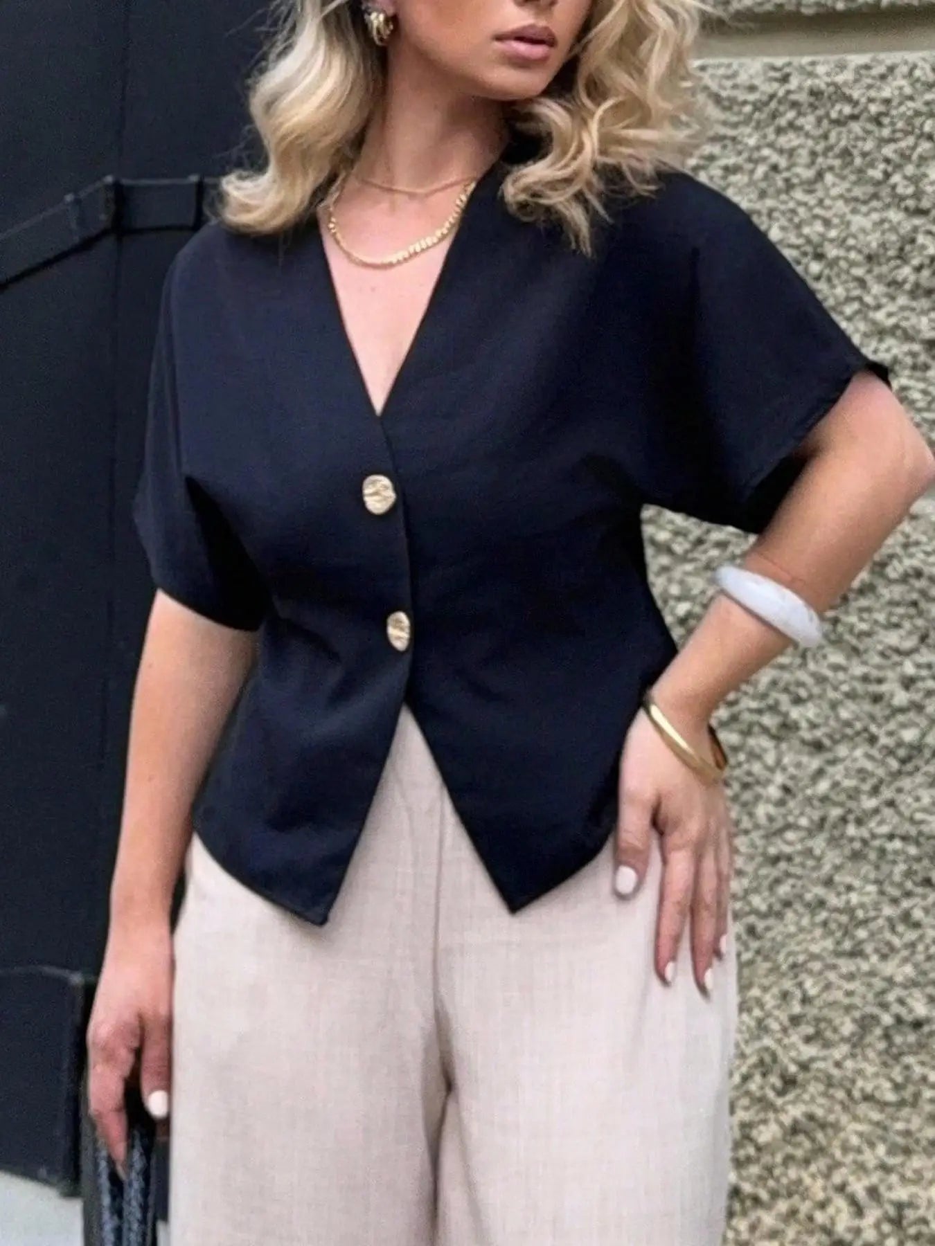 Chemise Élise Dorée Élégance pour femme