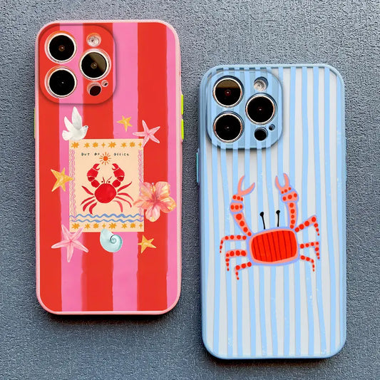 Coque Luna Marinière Océan pour iPhone