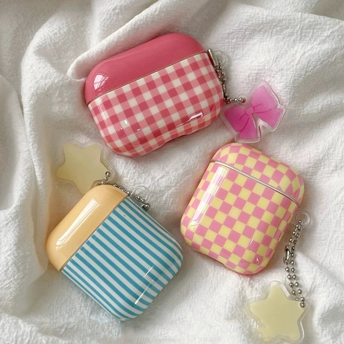 Coque Rosalie marinière pour AirPods