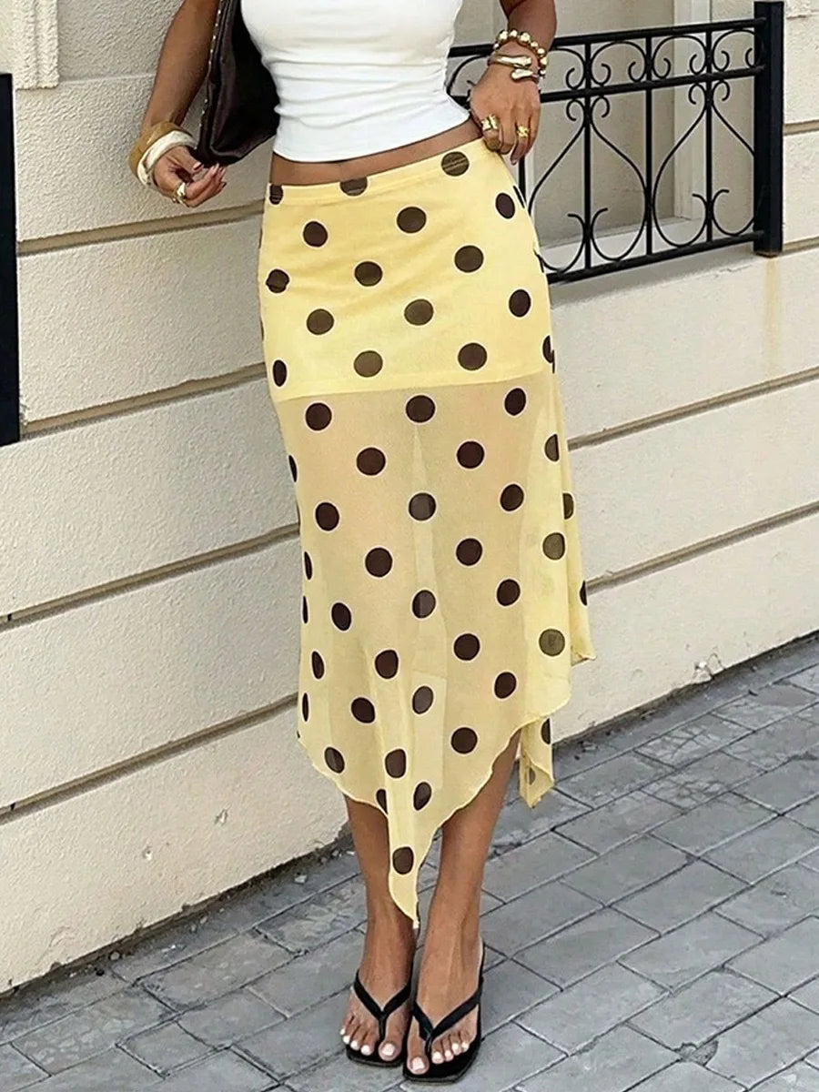 Jupe Camille Voile Parisien pour femme