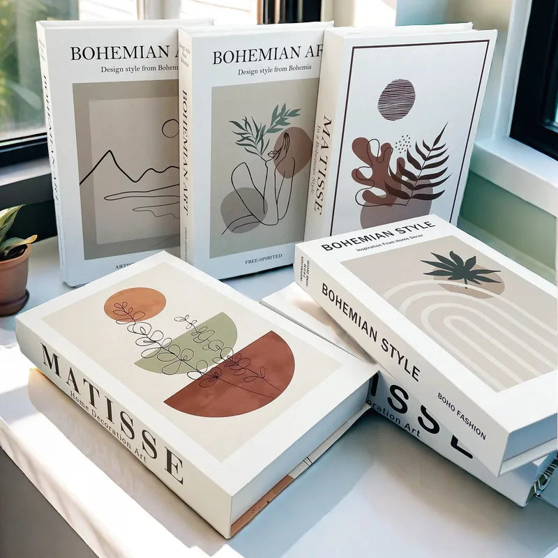 Livre décoratif Milano avec boîte de rangement design