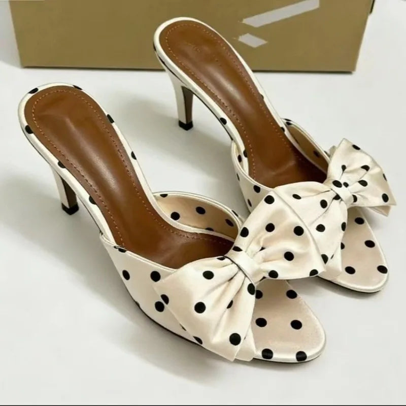 Mules Riviera à talon Signature pour femme