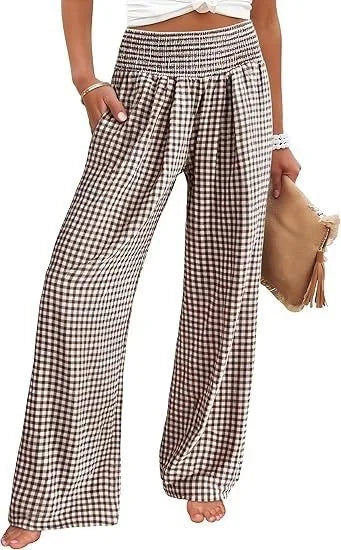 Pantalon Camille Vichy Élégance pour femme