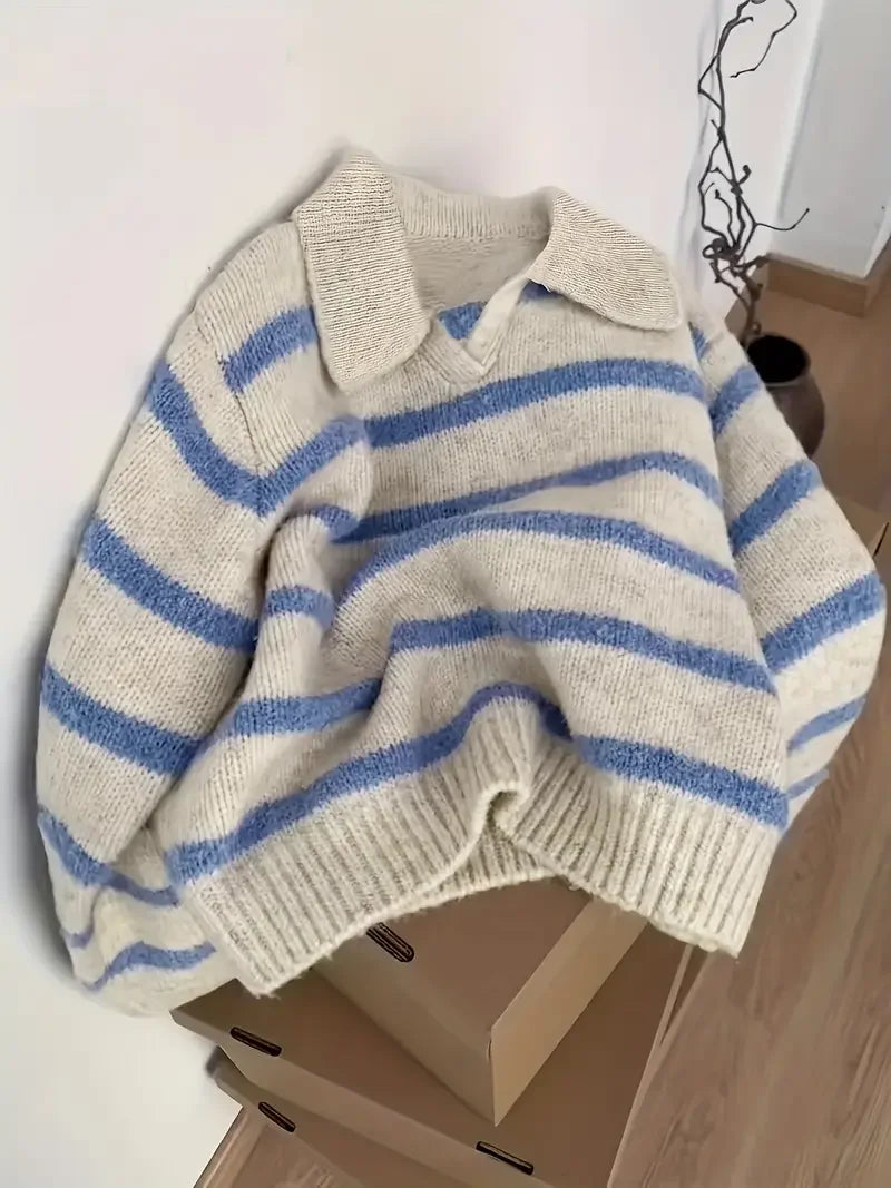 Pull Élise marinière confort pour femme