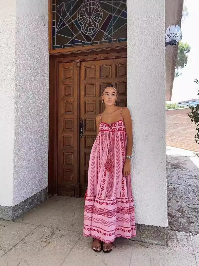Robe Léna bohème Évasion pour femme