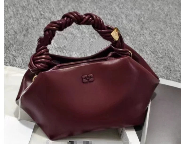 Sac Paris coquillage en cuir pour femme