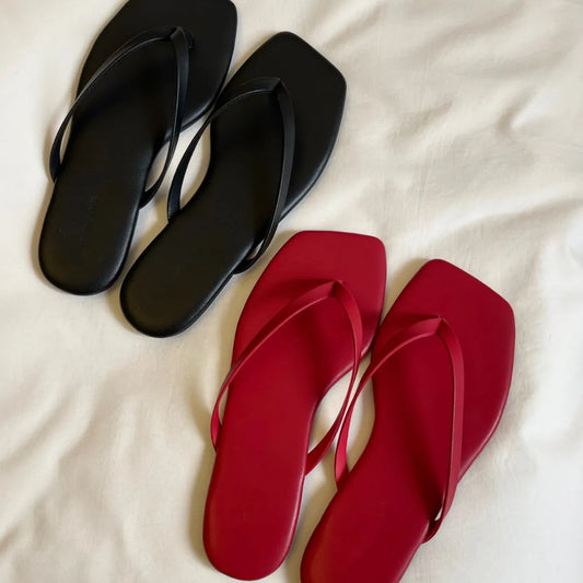 Tongs Riviera plates minimalistes pour femme