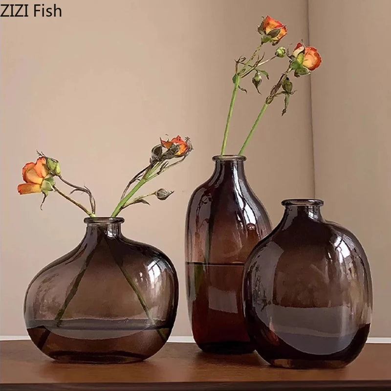 Vase Lys en verre minimaliste